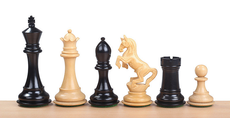 Фото - Настільна гра Alexander Figury szachowe  Heban 4 Cale Gra planszowa Sunrise Chess & Games 