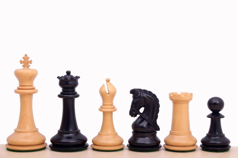 Figury szachowe Sultan 3,75 Cala Gra planszowa Sunrise Chess & Games