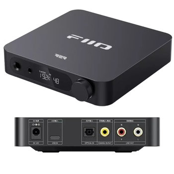 Fiio K11 R2R Wzmacniacz Słuchawkowy Stacjonarny Z Dac Lcd Rgb Czarny - FiiO