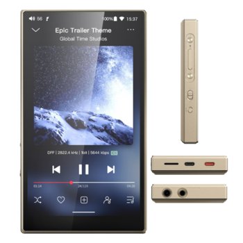 Fiio M21 新品 FiiO M21 - Titanium gold - Przenośny odtwarzacz audio