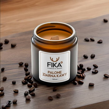 Fika Candles - Świeca Sojowa - Palone Ziarna Kawy - 120 Ml - Inny producent