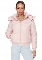 Fila Damska Kurtka Puchowa Różowa z Kapturem XS Jsa