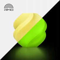 Filament Bambu Lab PLA Glow 1 kg Glow Yellow Fluorescencyjny Żółty Szpula Bambu Lab