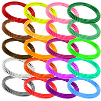 Filament Do Długopisu 3D Mix 20 Kolorów - 100M