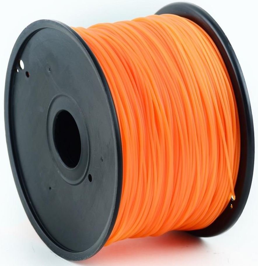 Фото - Пластик для 3D друку Gembird Filament do drukarki 3D  3DP-PLA1.75-01-O, PLA, pomarańczowy, 1.75 