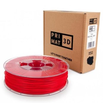 Filament do drukarki 3D PRI-MAT3D PLA, Signal Red RAL 3001, 1.75 mm - Pri-Mat 3D