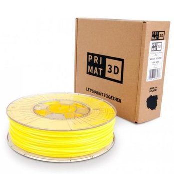 Filament do drukarki 3D PRI-MAT3D PLA, Sulfur Yellow, 1.75 mm - Pri-Mat 3D