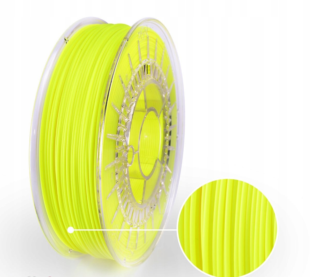 Фото - Інша поліграфія Devil Design Filament Pla Starter Rosa 1,75Mm 800G Neon Yellow 