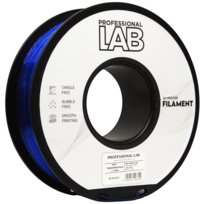 Filament Prof. Lab PET-G 1.75mm 1kg Przezroczysty Niebieski | Transparent Blue Imagine