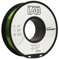 Filament Prof. Lab PET-G 1.75mm 1kg Przezroczysty Zielony | Transparent Green Imagine