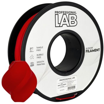 Filament Prof. Lab Pla 1.75Mm 1Kg Matowy Czerwony| Matte Red - Inny producent