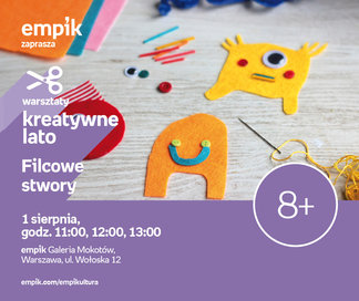 Filcowe stwory | Empik Galeria Mokotów