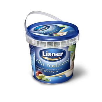 Filety śledziowe krojone w sosie śmietanowym dla rodziny Lisner 500g - Lisner