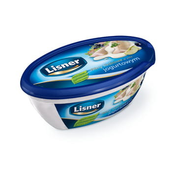 Filety śledziowe w sosie jogurtowym Lisner 280 g. - Lisner