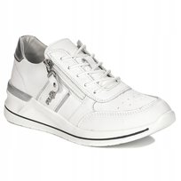 Filippo Półbuty Sneakersy damskie skórzane White białe DP6083/24 WH r.40 Inna marka