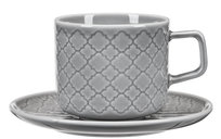 Filiżanka 250 ml Marrakesz szary LB84 (K1) lubiana