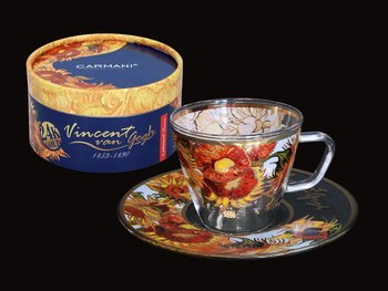 Filiżanka espresso - V. Van Gogh. Słoneczniki (CARMANI) - Carmani