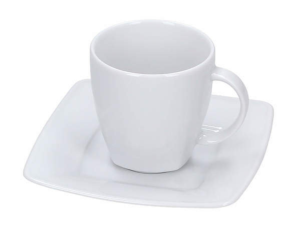 Filiżanka porcelanowa ze spodkiem TADAR Lubiana Victoria, 250 ml