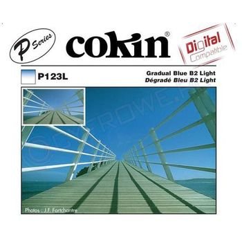 Filtr COKIN P123L, połówkowy niebieski B2 Light