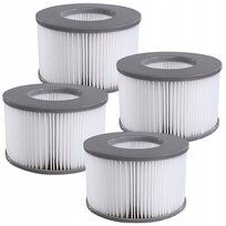 FILTR DO BASEN SPA HYDROMASAŻ MSPA 4 SZT 110X70MM