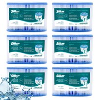 Filtr do basenu spa ogordowe SPA pompy basenowej zamiennik 29001 typ S1 Intex 6x