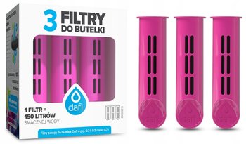 Filtr Do Butelki Dafi Soft I Solid Flamingowy 3Szt - Dafi