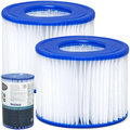 Filtr do Pompy Basenowej Typ VI – Wydajna Filtracja Wody w Basenie Ogrodowym i Domowym SPA  x2 Bestway 60311&nbsp;-&nbsp;Bestway