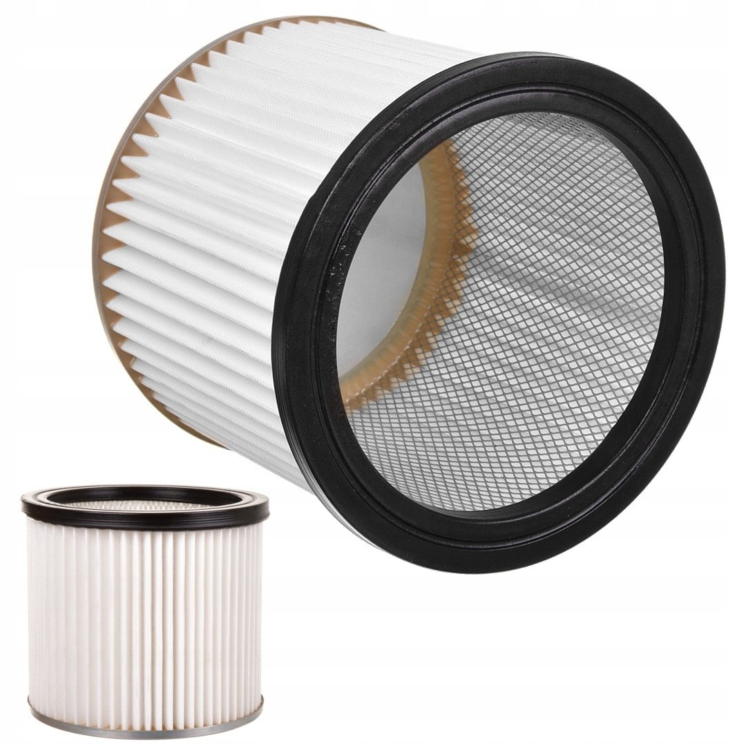 vhbw filtro a pieghe piatte compatibile con Rowenta RU 01PT PT, RU 010FR FR, RU 010BE BE, RU 010 aspiratore - arancione / giallo, lavabile