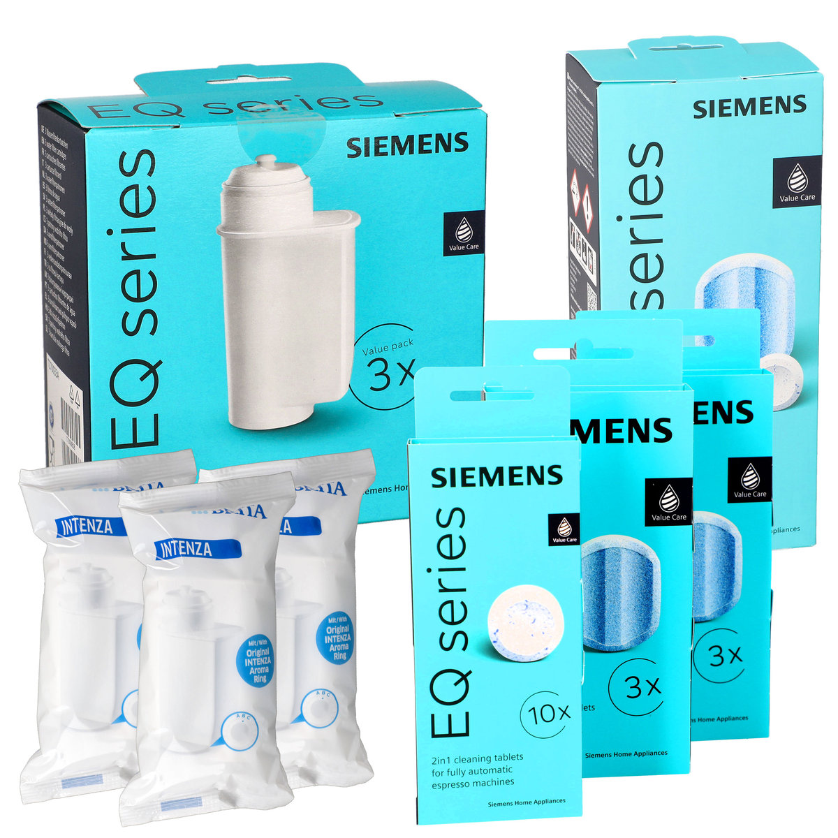 FILTR DO WODY EKSPRESÓW SIEMENS TZ70033 TRZYPAK + MULTIPACK TABLETKI SIEMENS TZ80003