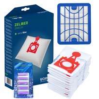 FILTR HEPA+WORKI DO ZELMER JUPITER SOLARIS+ZAPACH Zelmer