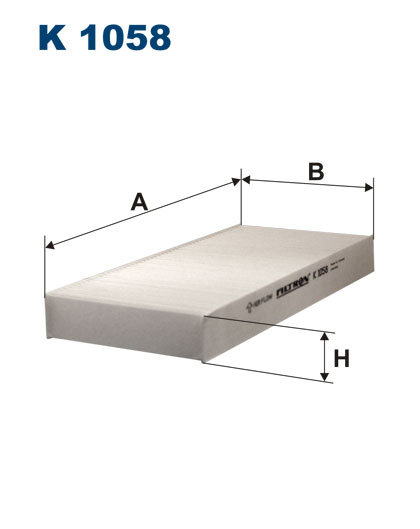 producent niezdefiniowany Filtr Kabinowy Filtron K 1058