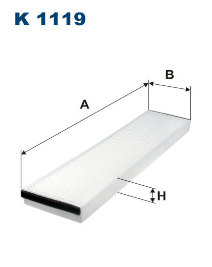 producent niezdefiniowany Filtr Kabinowy Filtron K 1119