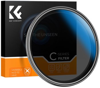 Filtr ND szary 52mm ND2-ND32 REGULOWANY ND2-32 FADER MC K&F Concept - K&F Concept