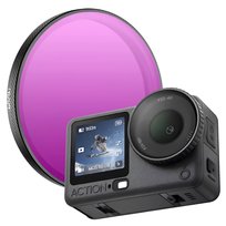 FILTR ND64 SZARY NEUTRALNY OCHRONNY DO KAMERY SPORTOWEJ DJI OSMO ACTION 6