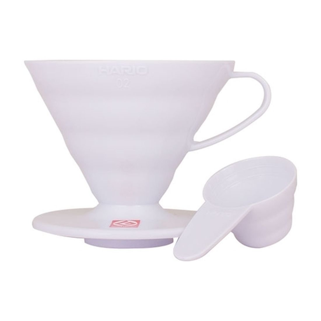 Filtr plastikowy HARIO Drip V60-02, 500 ml, biały