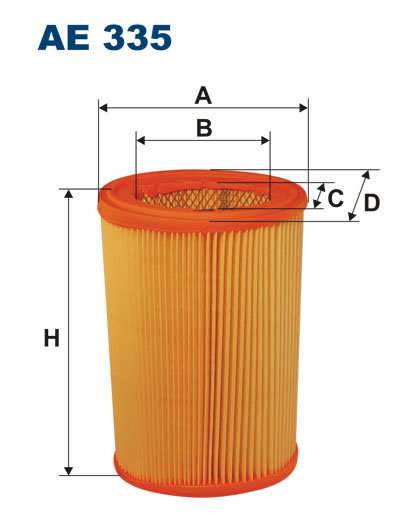 producent niezdefiniowany Filtr powietrza Filtron AE 335