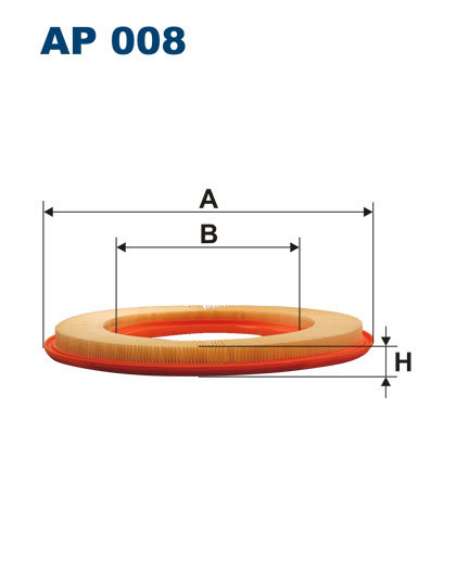 Zdjęcia - Filtr powietrza Filtron   AP 008 