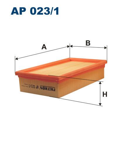 producent niezdefiniowany Filtr powietrza Filtron AP 023/1
