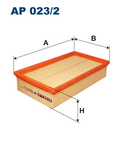 producent niezdefiniowany Filtr powietrza Filtron AP 023/2