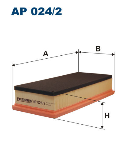 producent niezdefiniowany Filtr powietrza Filtron AP 024/2
