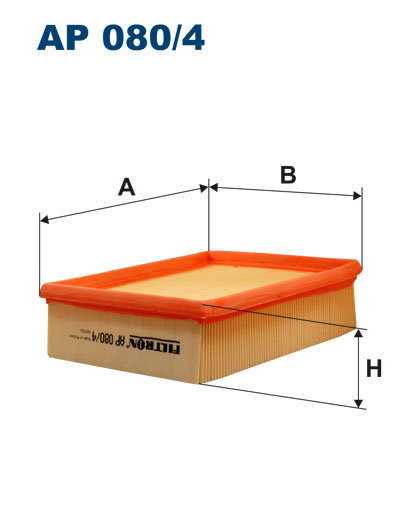 producent niezdefiniowany Filtr powietrza Filtron AP 080/4