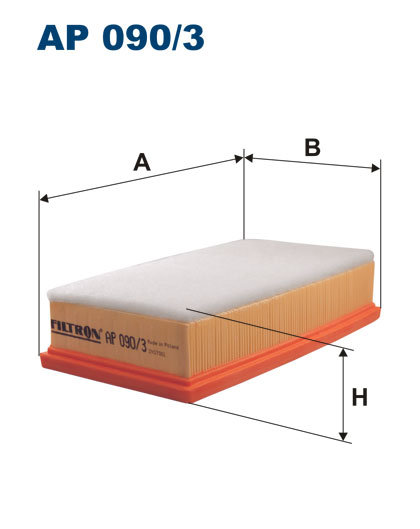 producent niezdefiniowany Filtr powietrza Filtron AP 090/3