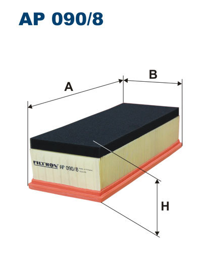 producent niezdefiniowany Filtr powietrza Filtron AP 090/8