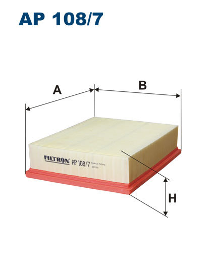 producent niezdefiniowany Filtr powietrza Filtron AP 108/7