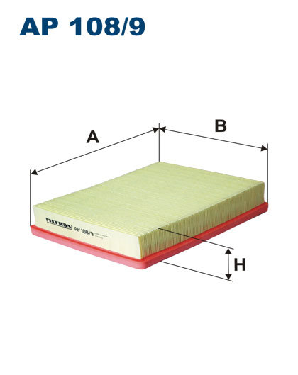 producent niezdefiniowany Filtr powietrza Filtron AP 108/9