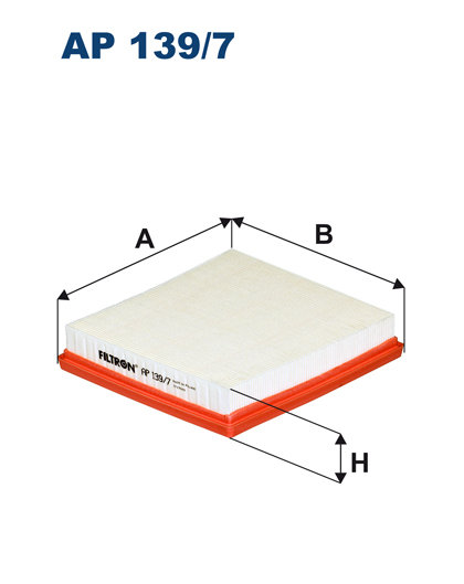 producent niezdefiniowany Filtr powietrza Filtron AP 139/7