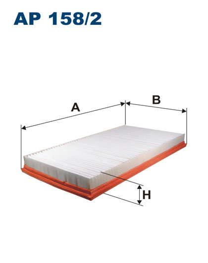 producent niezdefiniowany Filtr powietrza Filtron AP 158/2