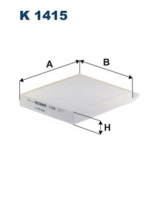 FILTR POWIETRZA KABINY DB VITO SPRINTER 14-