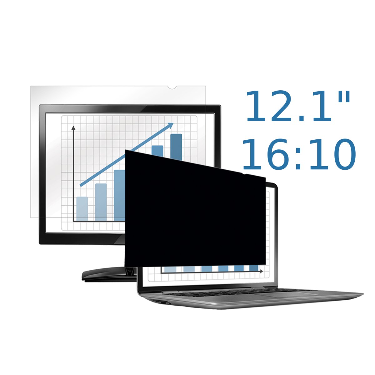 Filtr prywatyzujący na laptop 12,1' 16:10