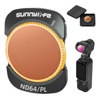 Filtr Szary z Polaryzacja ND64/PL do DJI OSMO POCKET 3 Magnetyczny + Etui